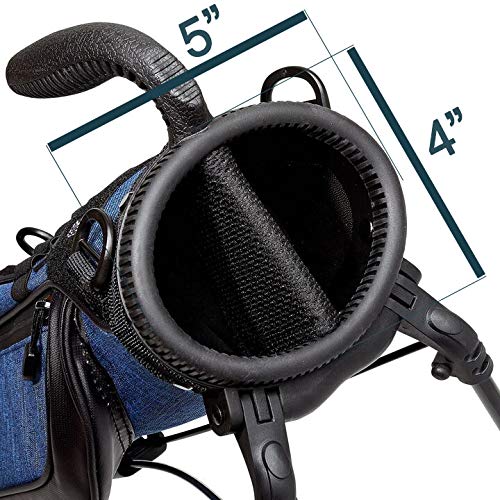 Lightweight Sunday Golf Bag with Strap and Stand – Easy to Carry.