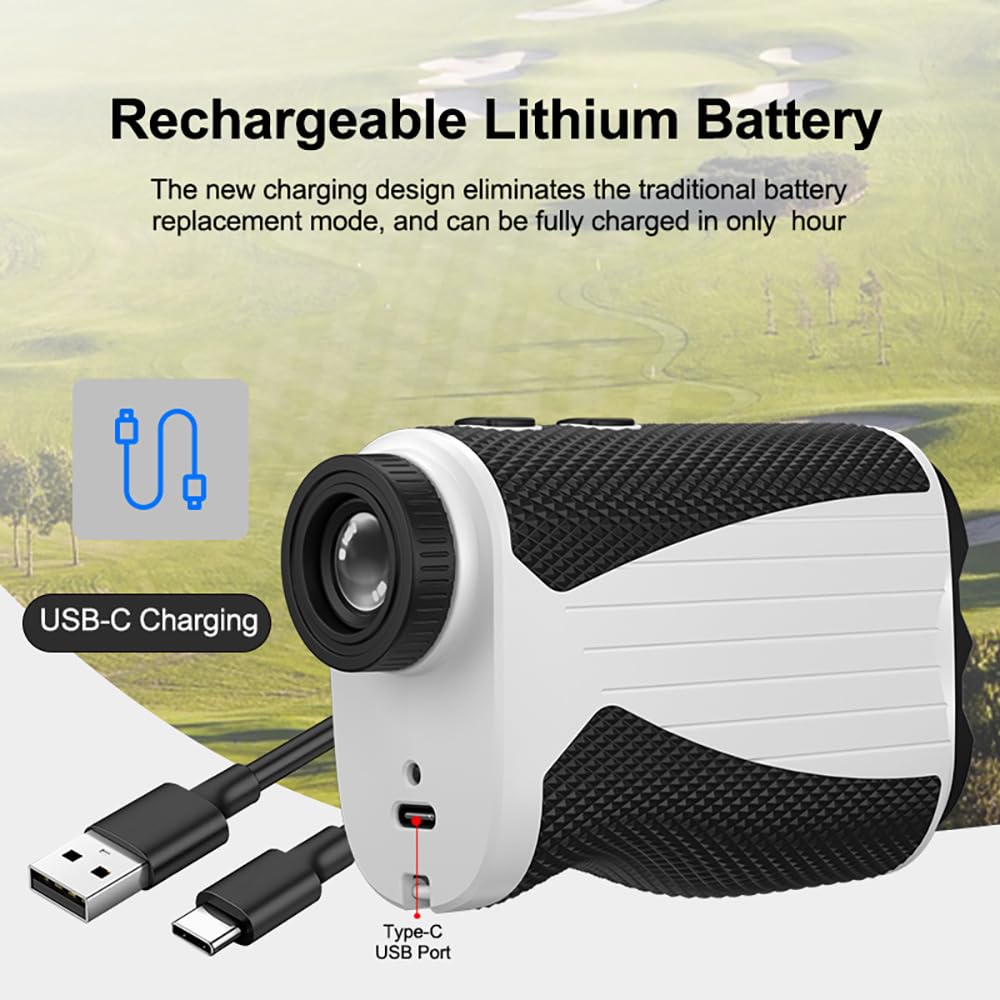 Golf Rangefinder, 7X Magnification.