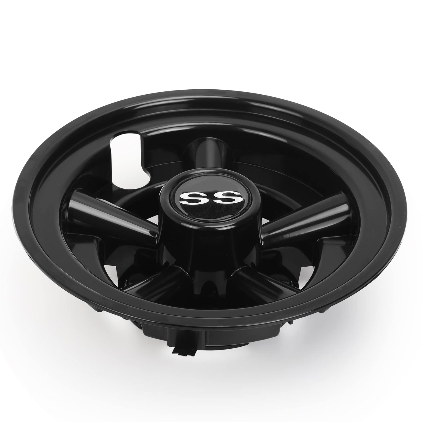 8" Wheel Covers Hub Caps, Set of 4 - EZGO, Club Car, Yamaha