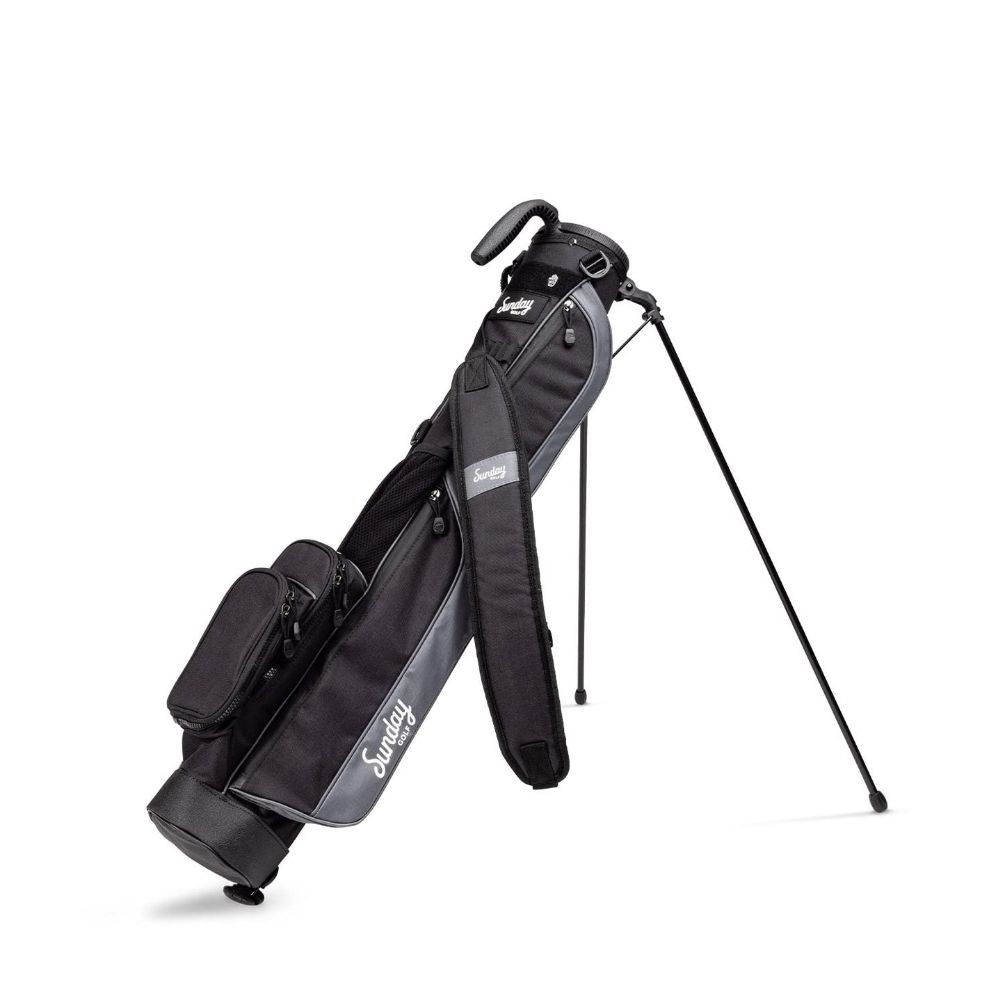 Lightweight Sunday Golf Bag with Strap and Stand – Easy to Carry.