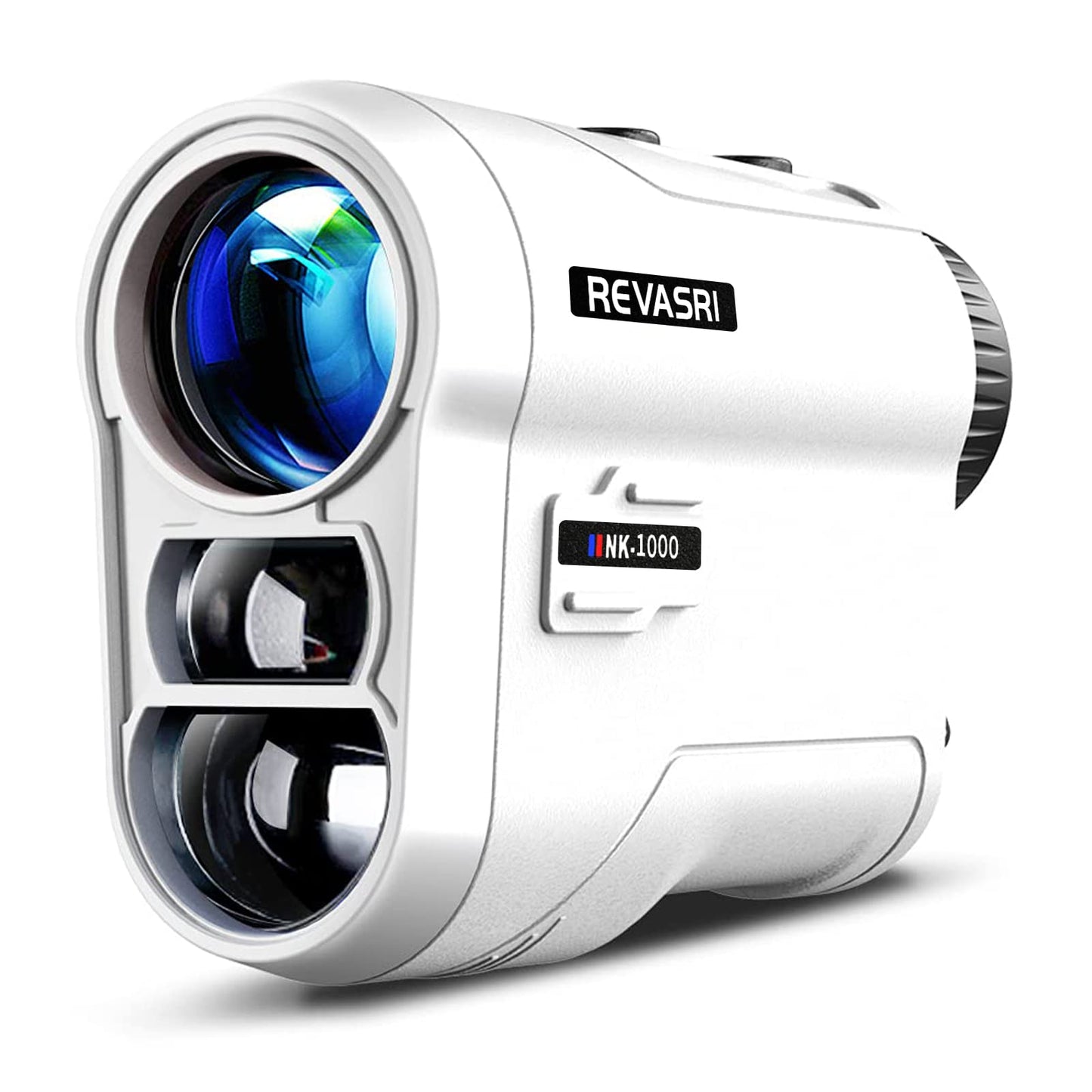 Golf Rangefinder with Slope and Flag Pole Lock Vibration. Rechargeable Battery 1000YDS.