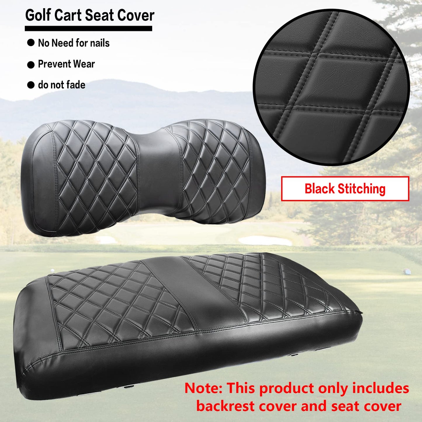 Golf Cart YD Diamond Seat Cover for Yamaha Drive/Drive 2.