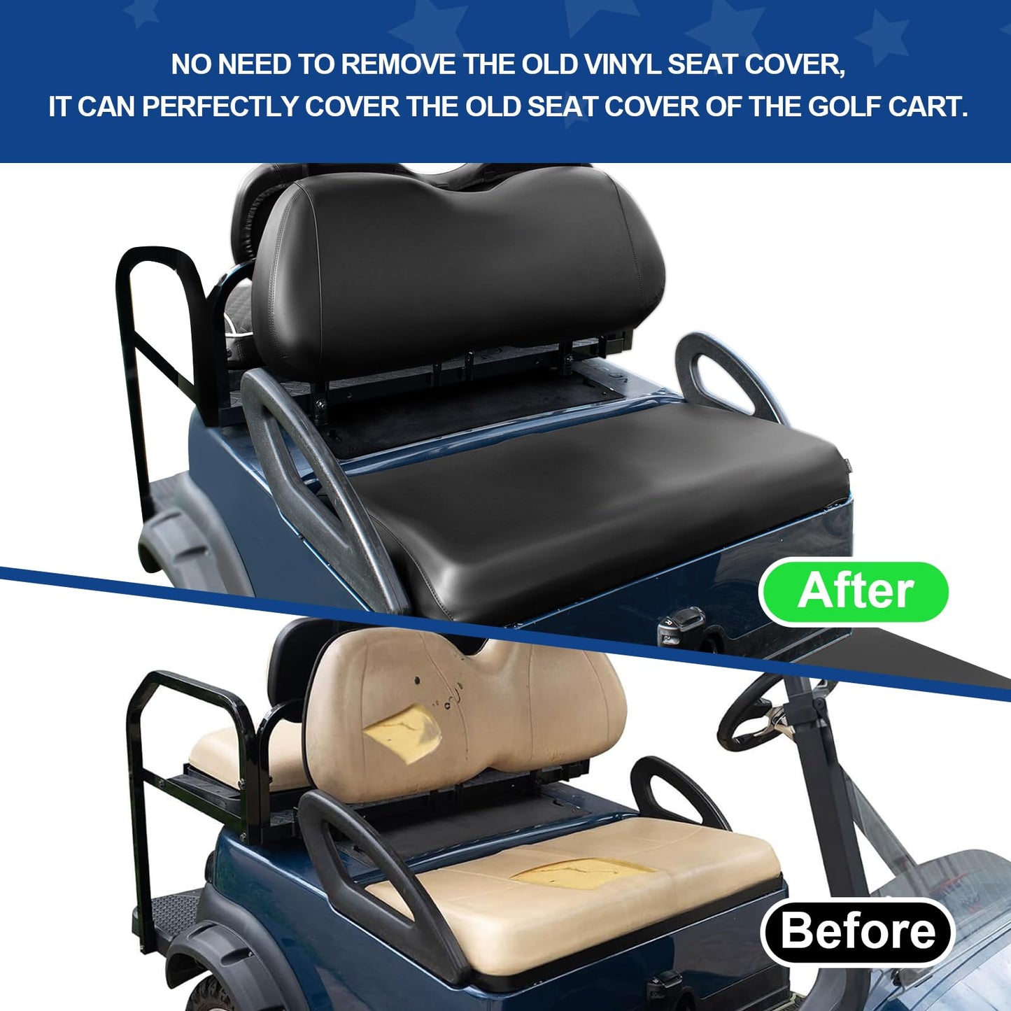 Golf Cart Seat Covers Fit Club Car Precedent.