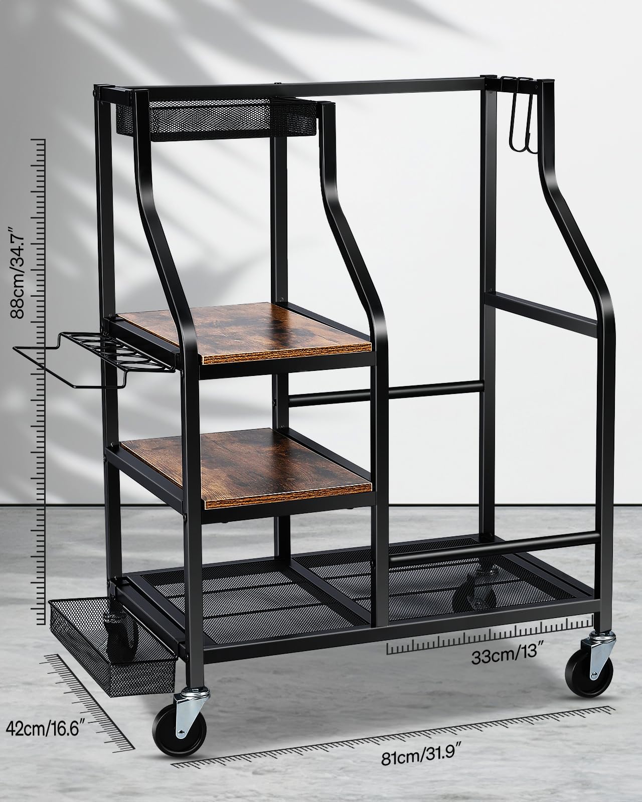 Golf Bags Storage Organizer.