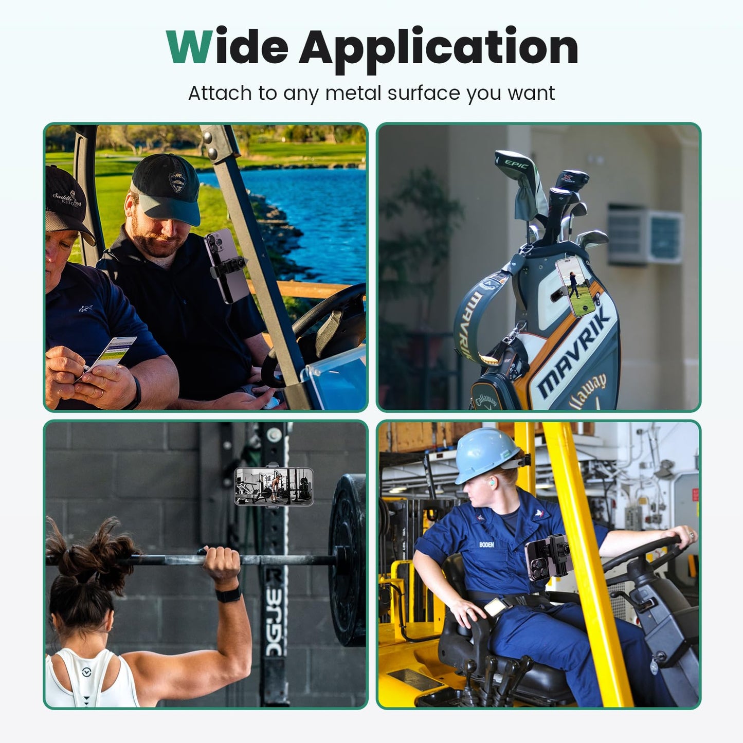 Golf Cart Phone Holder.