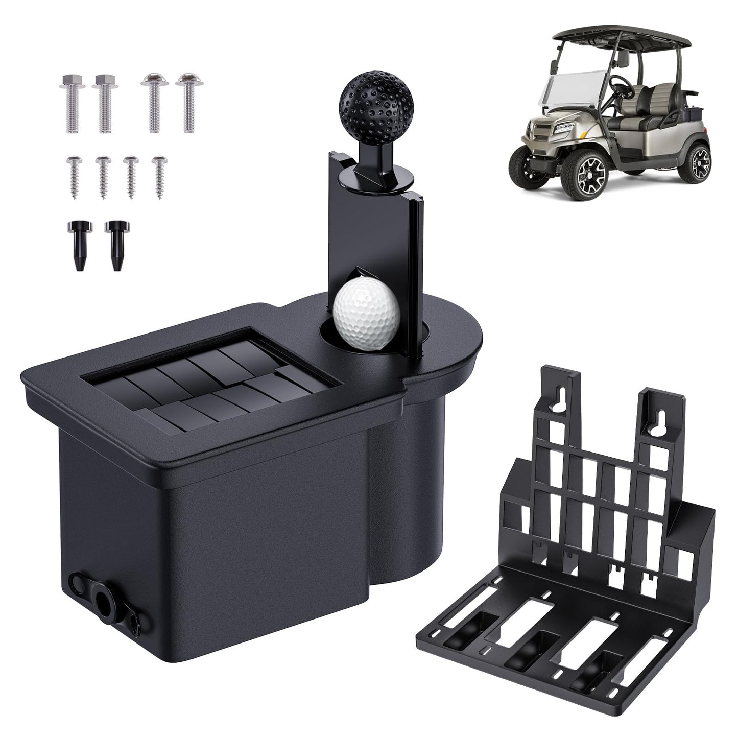 Golf Cart Ball Washer and Club Cleaner Kit.