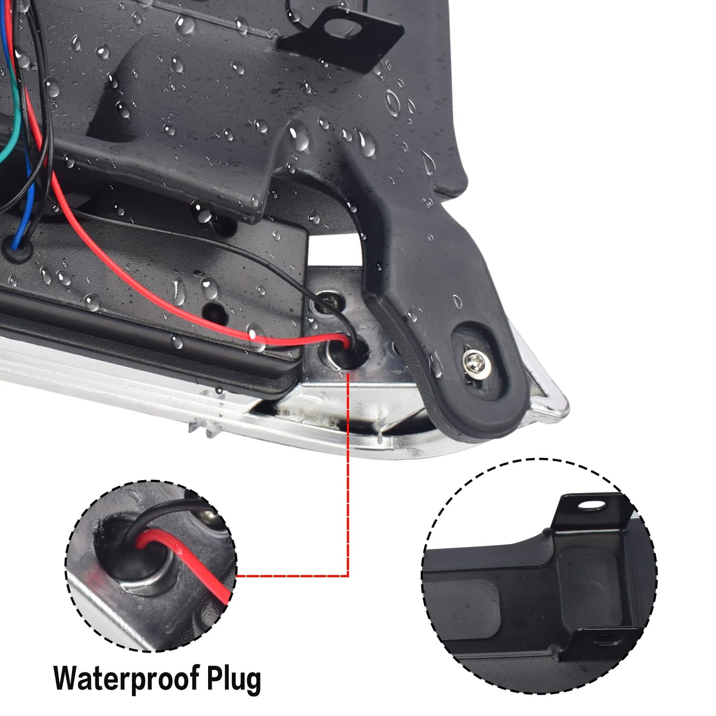 Golf Cart LED Taillight Kit for Club Car Precedent 2004-Up & Tempo 2018-Up Models.