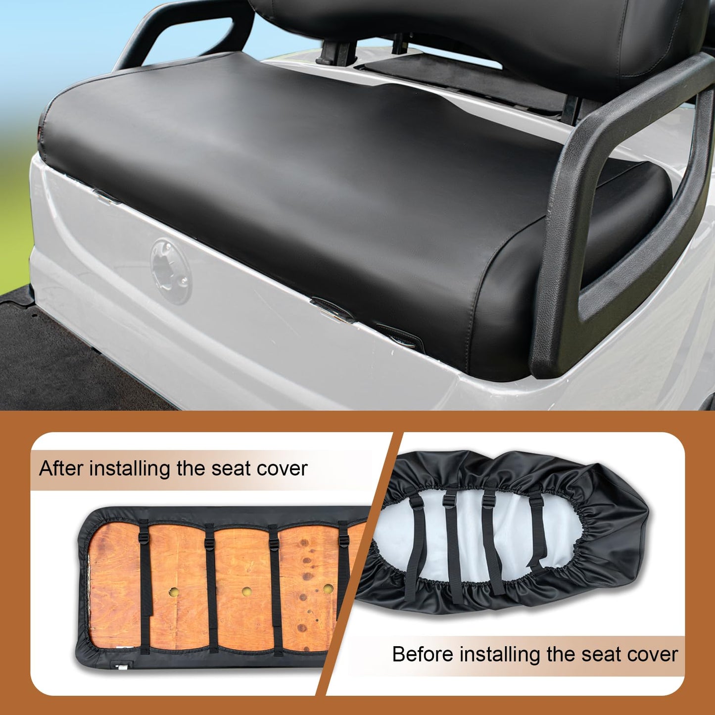 Golf Cart Front Seat Covers for Yamaha Drive/Drive 2.