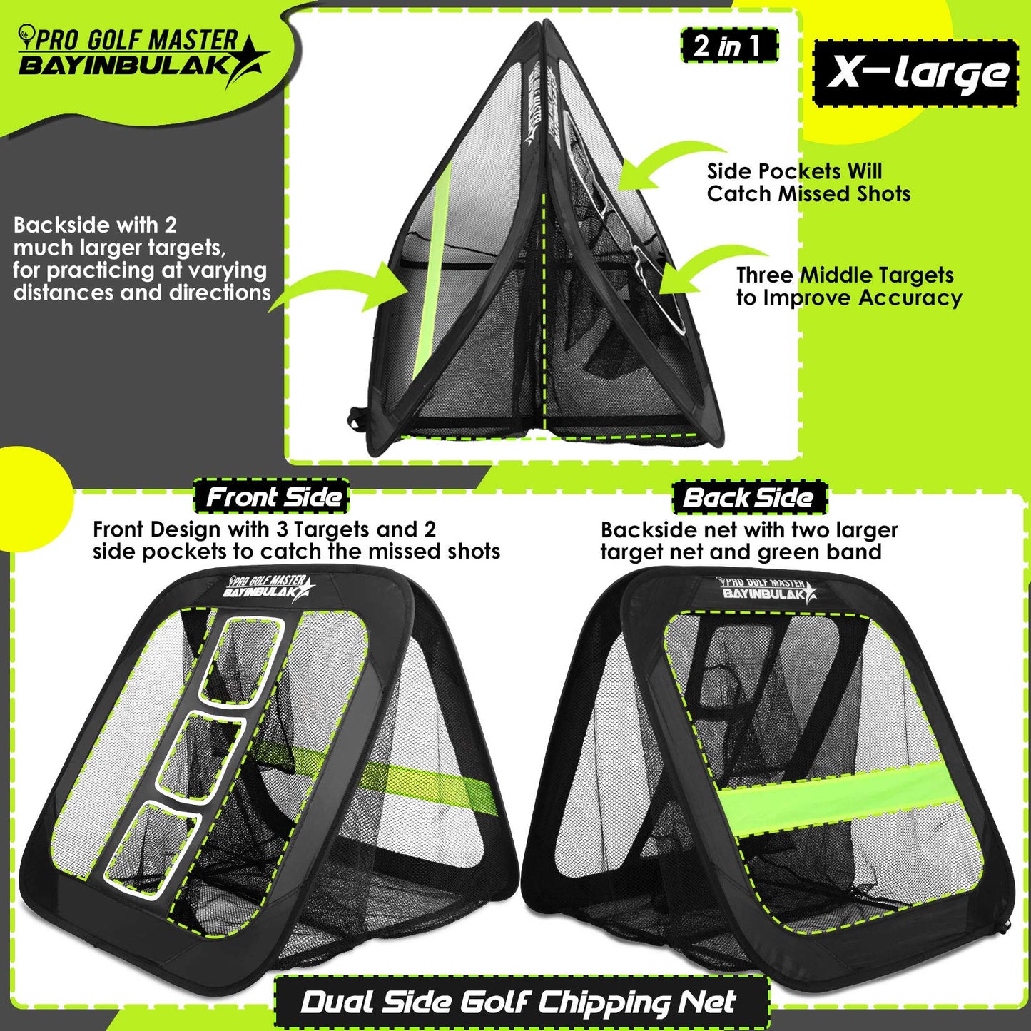 Golf Chipping Practice Net.