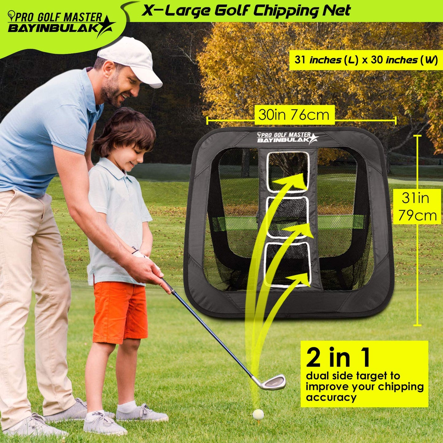 Golf Chipping Practice Net.