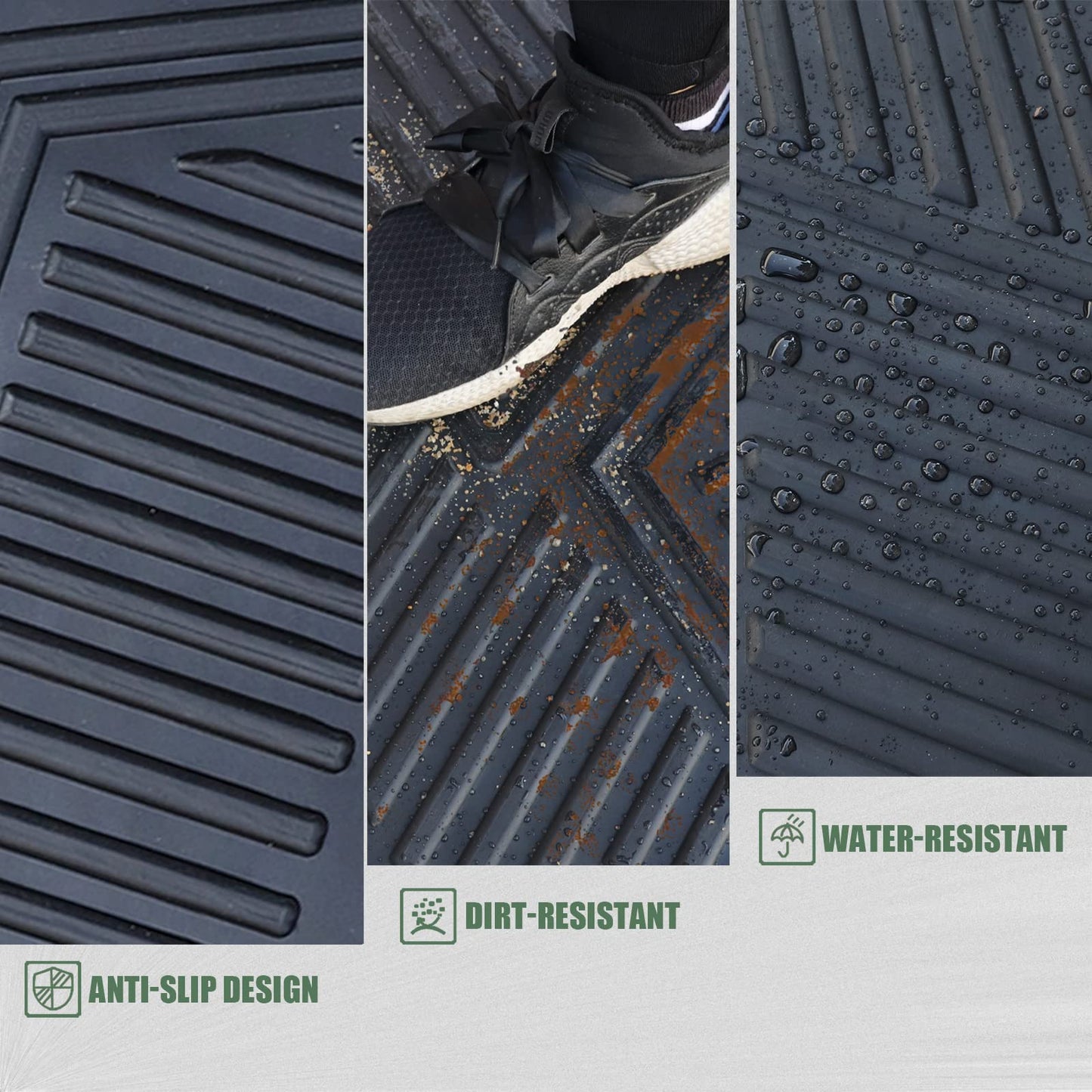 Golf Cart Floor Mat. Fit Club Car Precedent.