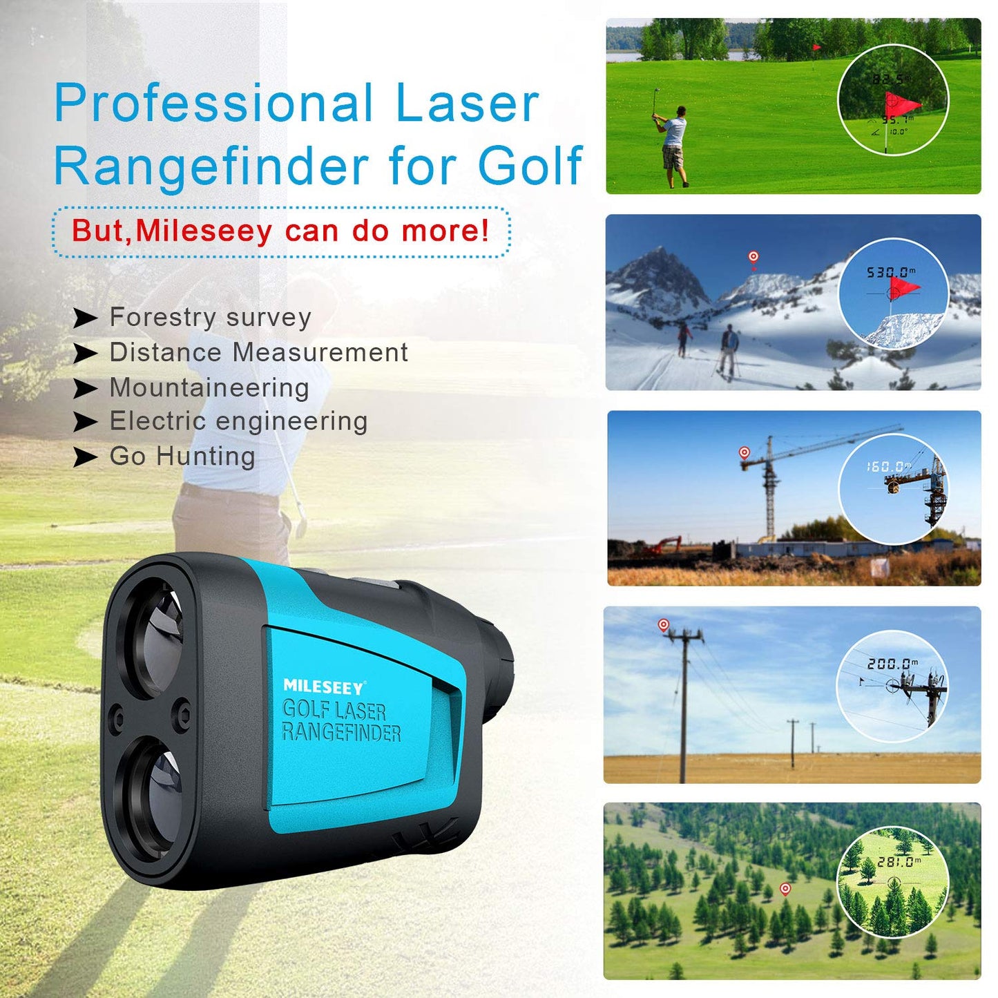 Professional Precision 660Yards Golf Range Finder.