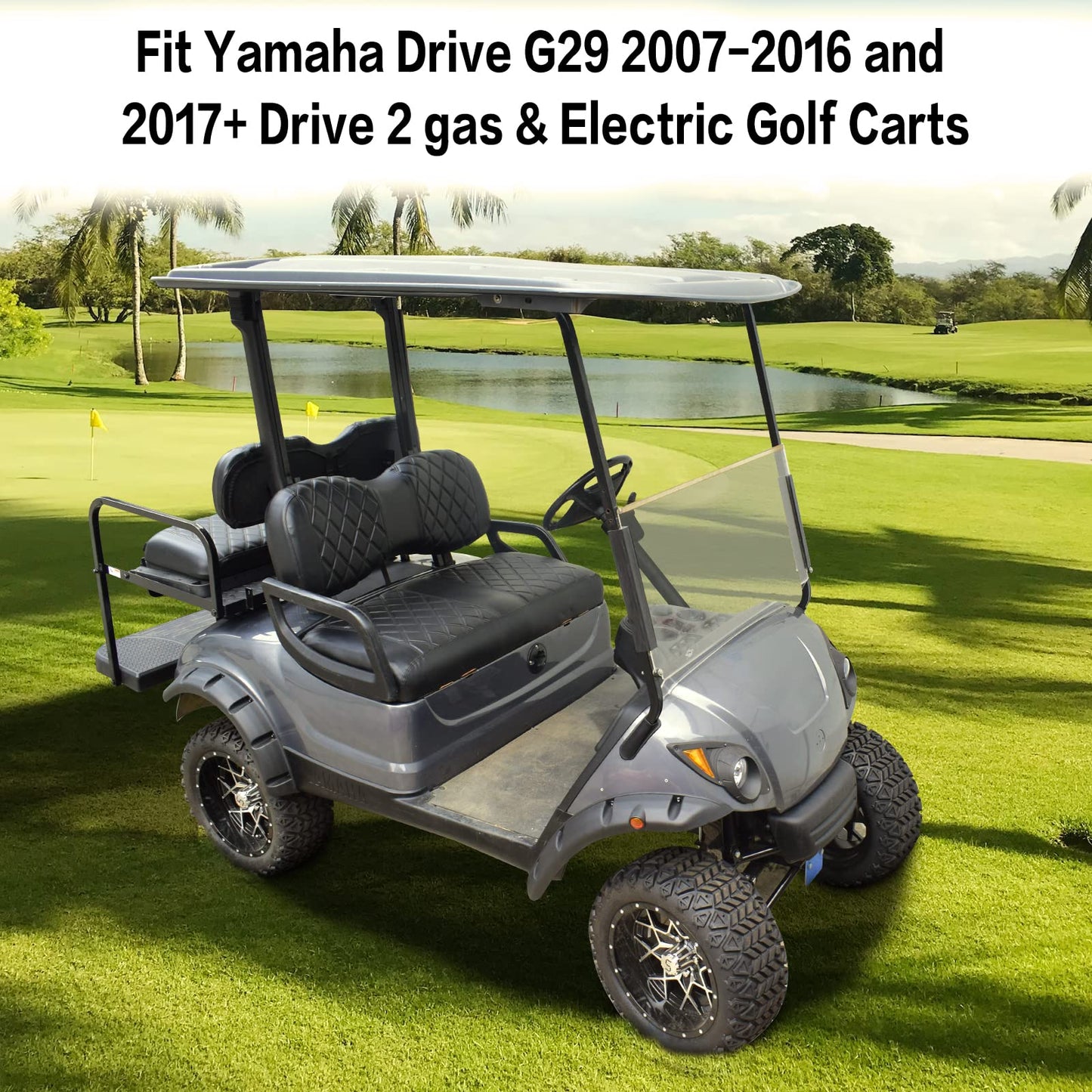 Golf Cart YD Diamond Seat Cover for Yamaha Drive/Drive 2.