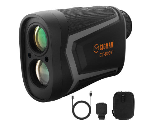 CIGMAN Golf Range Finder 800 Yards Laser Golf Rangefinder with Slope CT-800Y