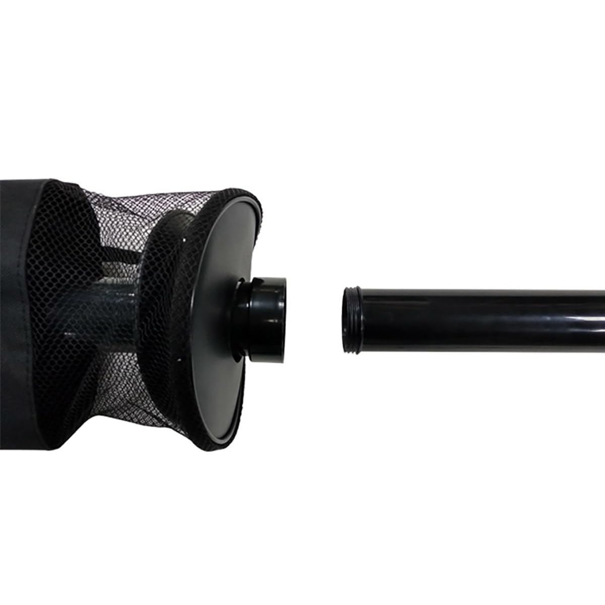 Golf Ball Retriever Bag with Detachable Tube, Convenient Storage for 70 Balls.