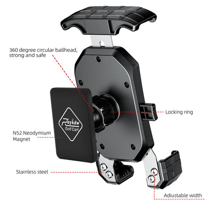 Golf Cart Magnetic Phone Holder.
