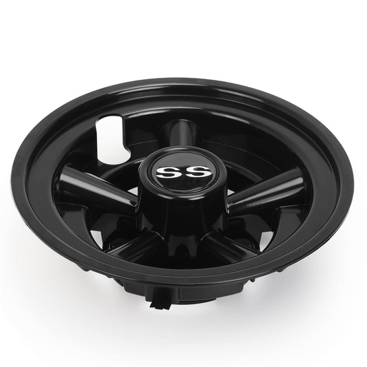 8" Wheel Covers Hub Caps, Set of 4 - EZGO, Club Car, Yamaha