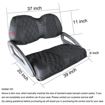 Golf Cart Seat Covers for Club Car Precedent,DS and Yamaha.