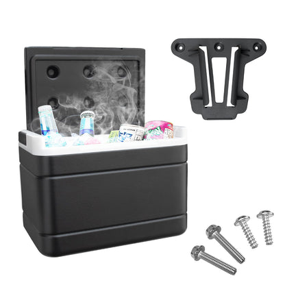 Golf Cart Cooler, Insulated with Mounting Bracket for Club Car Precedent Tempo.