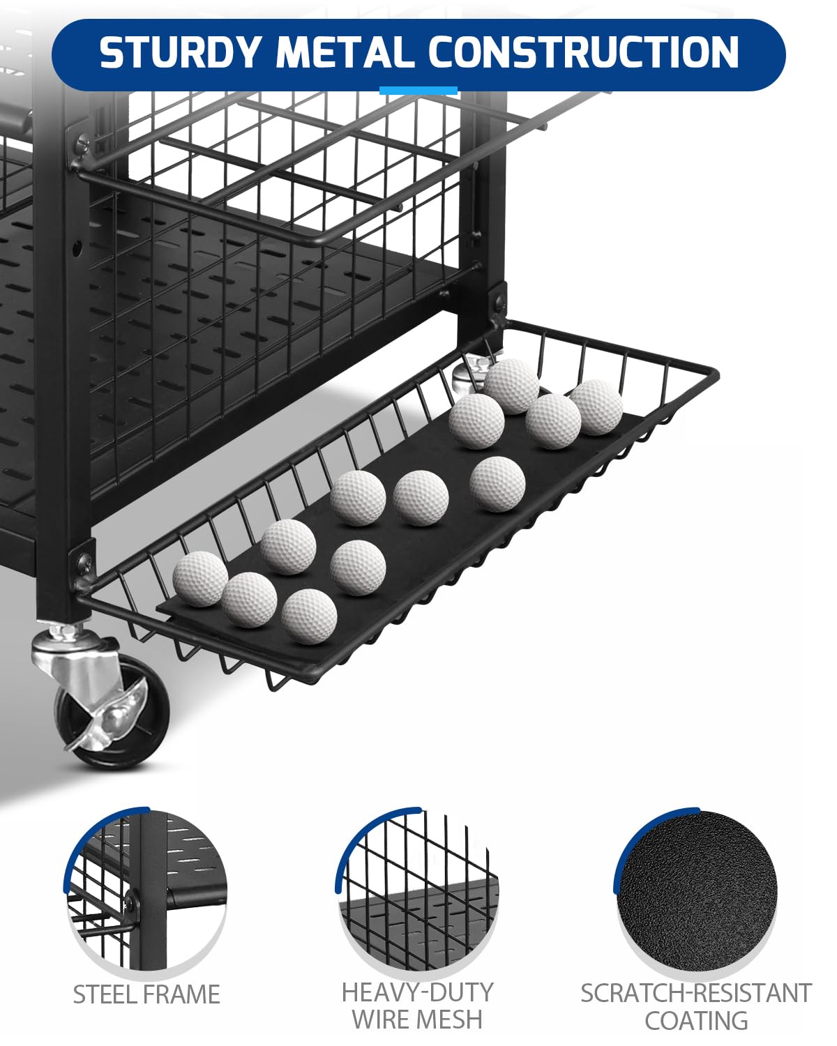 Golf Storage Garage Organizer.