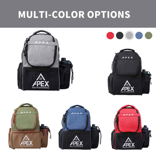 Disc Golf Backpack with 21+ Disc Capacity, Durable & Lightweight with Multiple Storage Pockets.