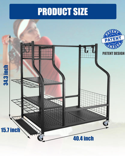 Golf Storage Garage Organizer.