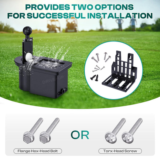 Golf Cart Ball Washer and Club Cleaner Kit.
