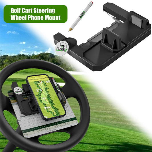 Steering Wheel Phone Mount for Club Car EZGO Yamaha