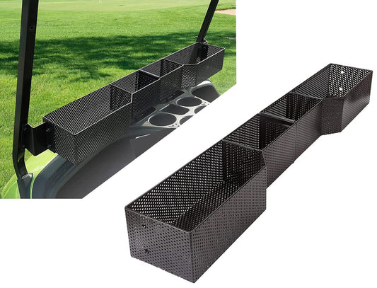 Golf Cart Yamaha Front Inner Dash Storage Basket and Rack Fits Yamaha G29 and Drive 2.