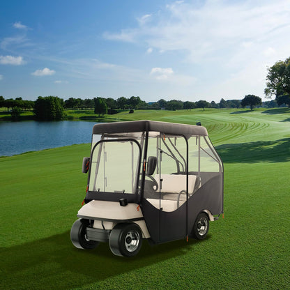 Golf Cart Cover. Universal Fits for Most Brand Carts.