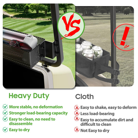 Foldable Dash Storage Tray Organizer for EZGO TXT RXV/Club Car DS Precedent Tempo.