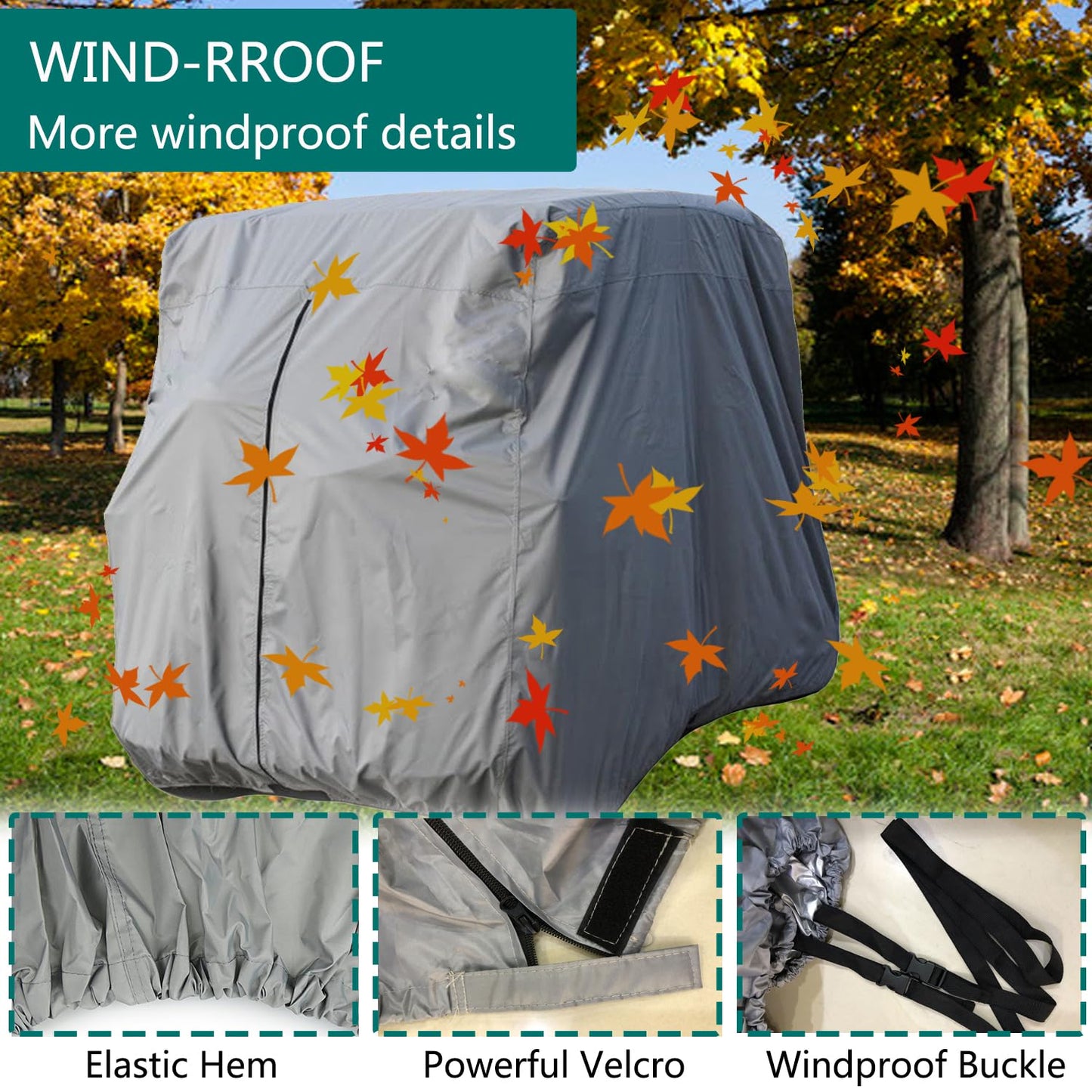 Golf Cart Cover Which Suits Club Car, EZGO and Yamaha.