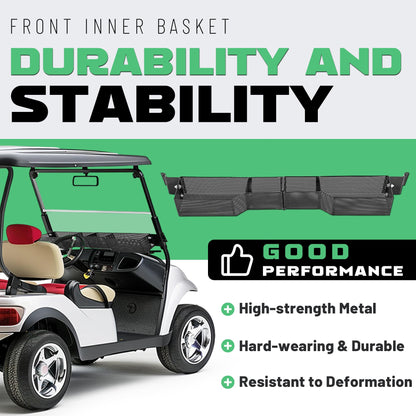 Front Inner Basket Compatible with 2000-Up Club Car DS & Precedent Golf Cart.