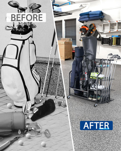 Golf Storage Garage Organizer.