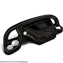 DoubleTake Sentry Dash Cup Holder Trim Set of 2, Club Car Precedent 04+, Black