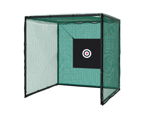 3m Golf Practice Net Hitting Cage with Steel Frame.