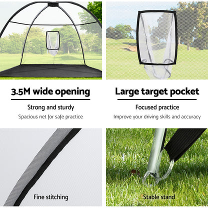 3.5m Golf Practice Net.