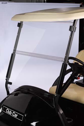 Club Car Precedent/Tempo/Onward 1/4″ Folding Clear Windshield (Years 2004-Up)